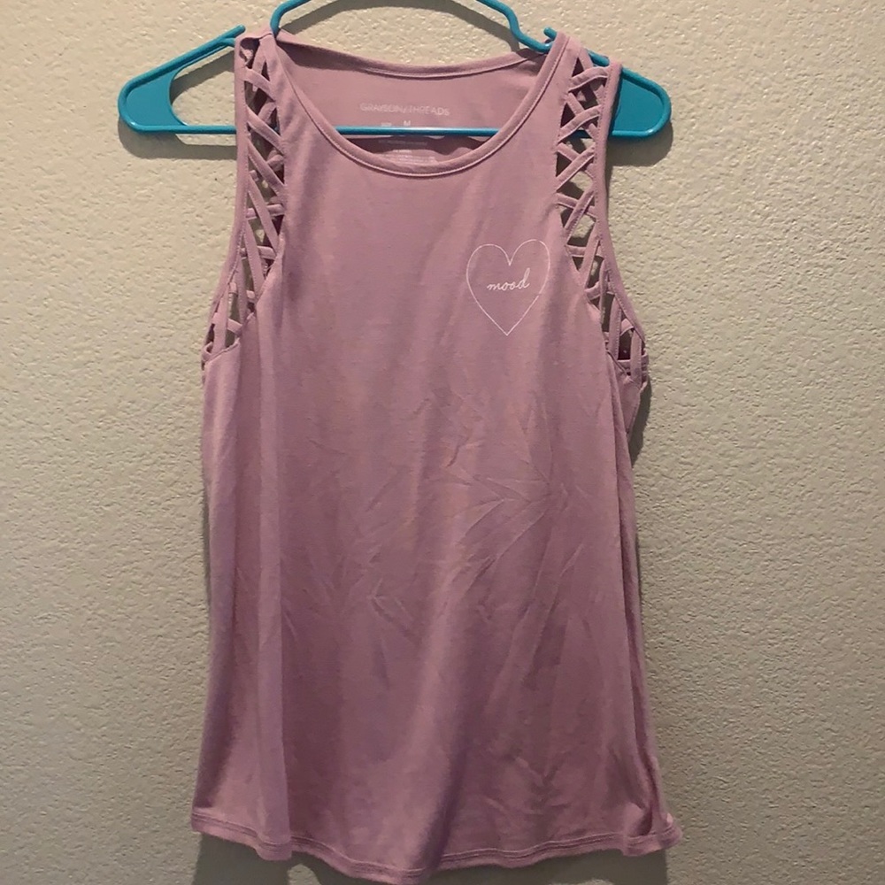 Light pink medium tank top